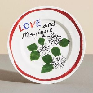 Set of 4 NWT - Hotel Magique Dessert Plates